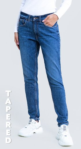 big star fit regular leg tapered damskie