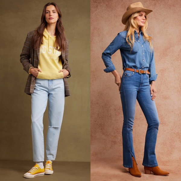 Jak stylizować jeansy bootcut? Propozycje od BIG STAR